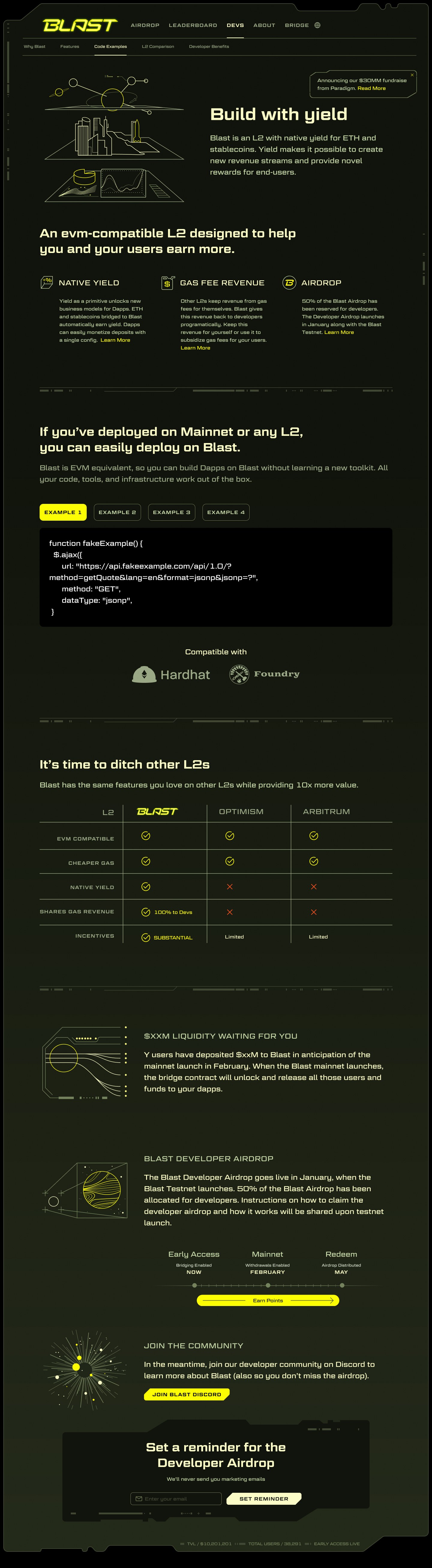 Blast developer resources hub