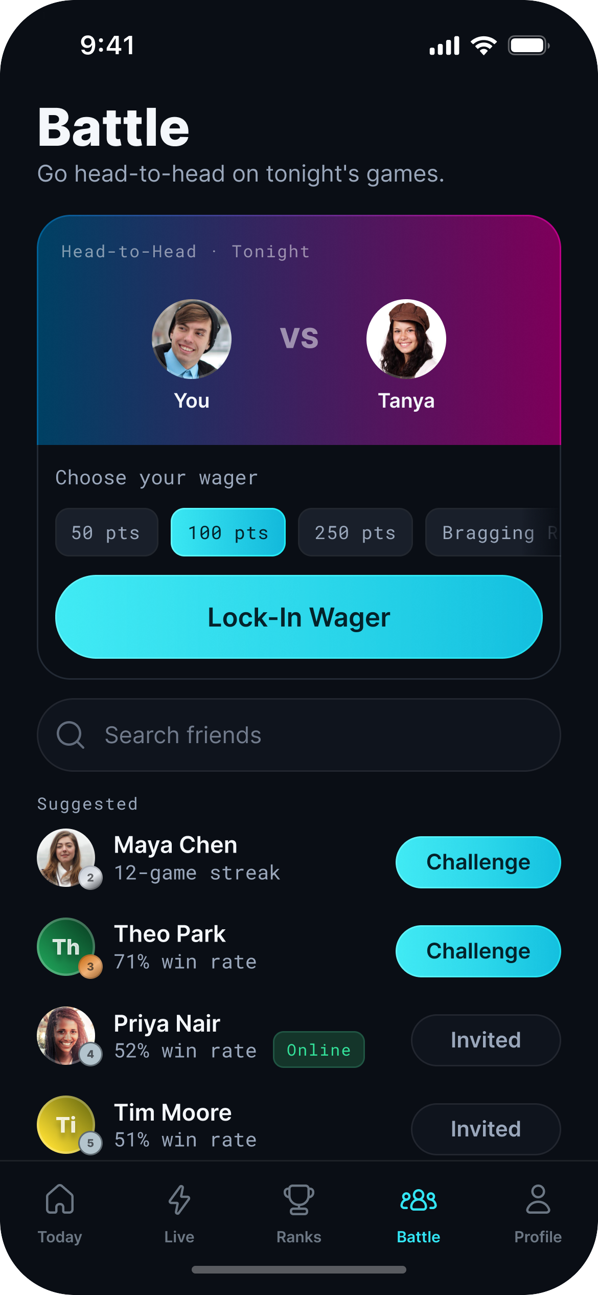 Sportsvote Battle