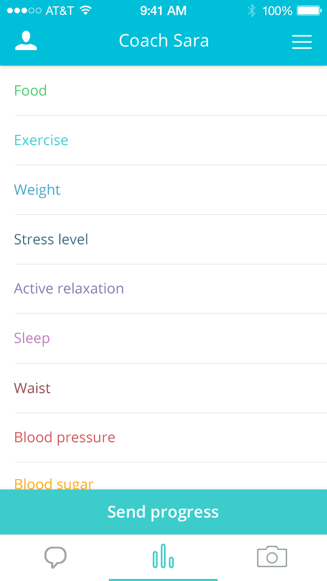 Tracking Vida progress